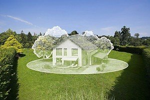 Immobilie auf Grundstück