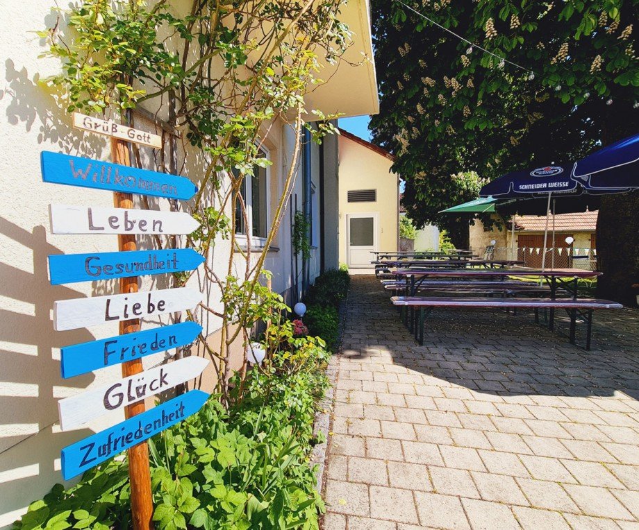 Biergarten Gastronomie und Wohnung Abensberg / Sandharlanden