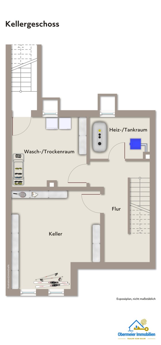 Kellergechoss Einfamilienhaus Regensburg