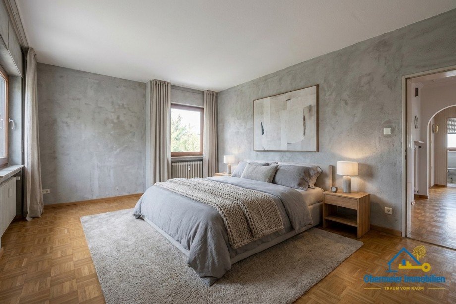 Visualisierung Schlafen Einfamilienhaus Schwandorf