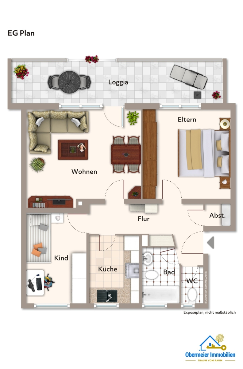Grundriss Etagenwohnung Regensburg
