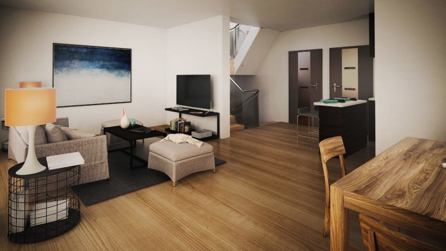 Innen-Visualisierung 1 Haus W�rth an der Donau