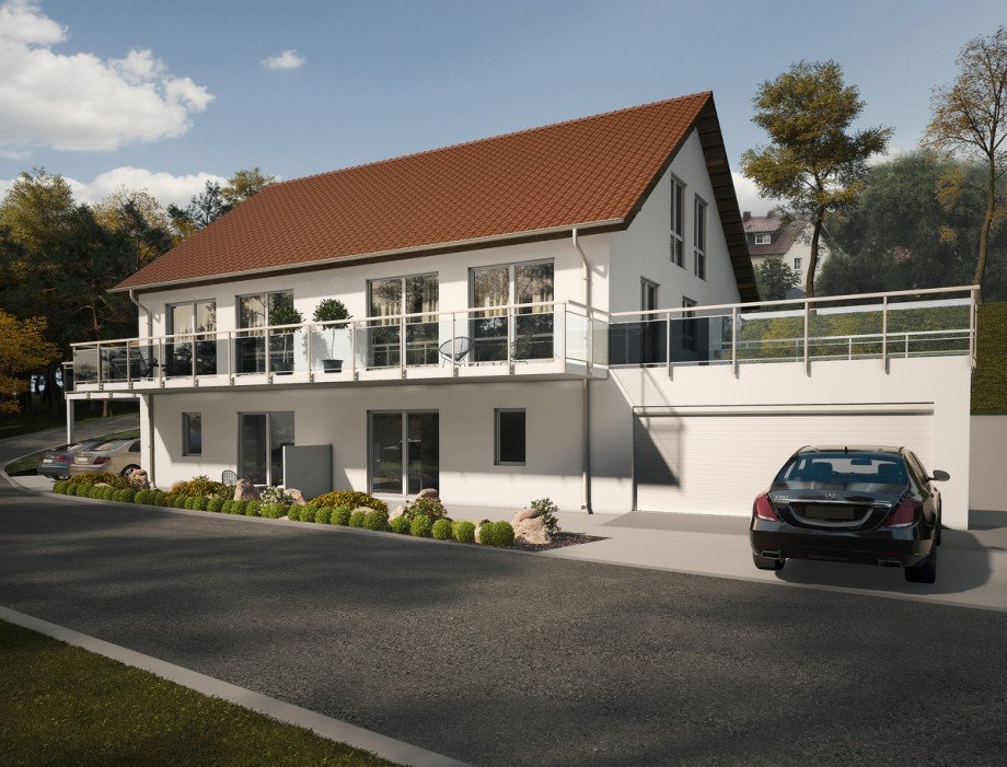 Au�en-Visualisierung Haus W�rth an der Donau