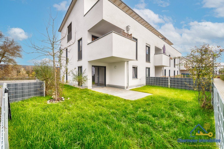Gartenansicht Erdgeschosswohnung Kelheim / Affecking