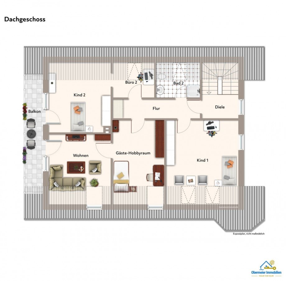 Dachgeschoss Einfamilienhaus Neustadt an der Donau / M�hlhausen