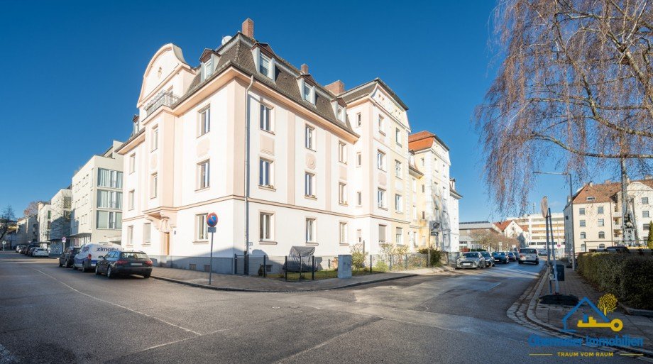 Au�enansicht Mehrfamilienhaus Regensburg