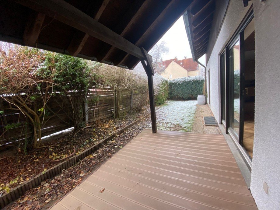Terrasse Erdgeschosswohnung Lappersdorf