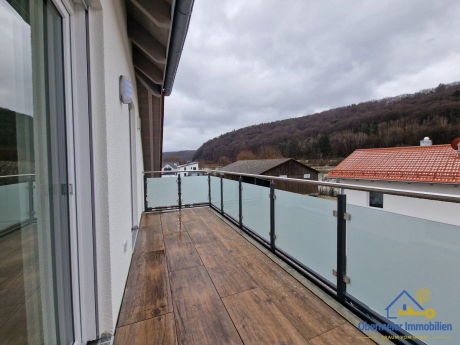 Balkon Dachgeschosswohnung Saal an der Donau
