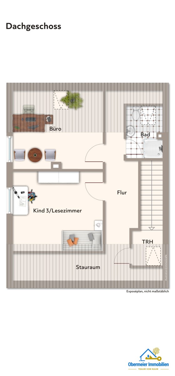 Dachgeschoss Einfamilienhaus Regensburg