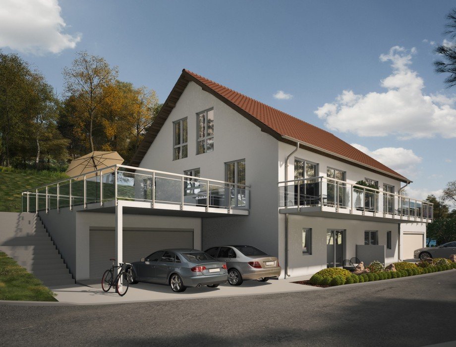 Au�en-Visualisierung Haus W�rth an der Donau