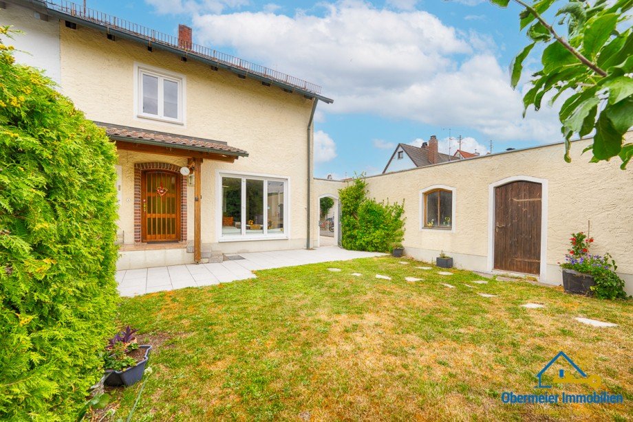 Garten Doppelhaush�lfte Kelheim