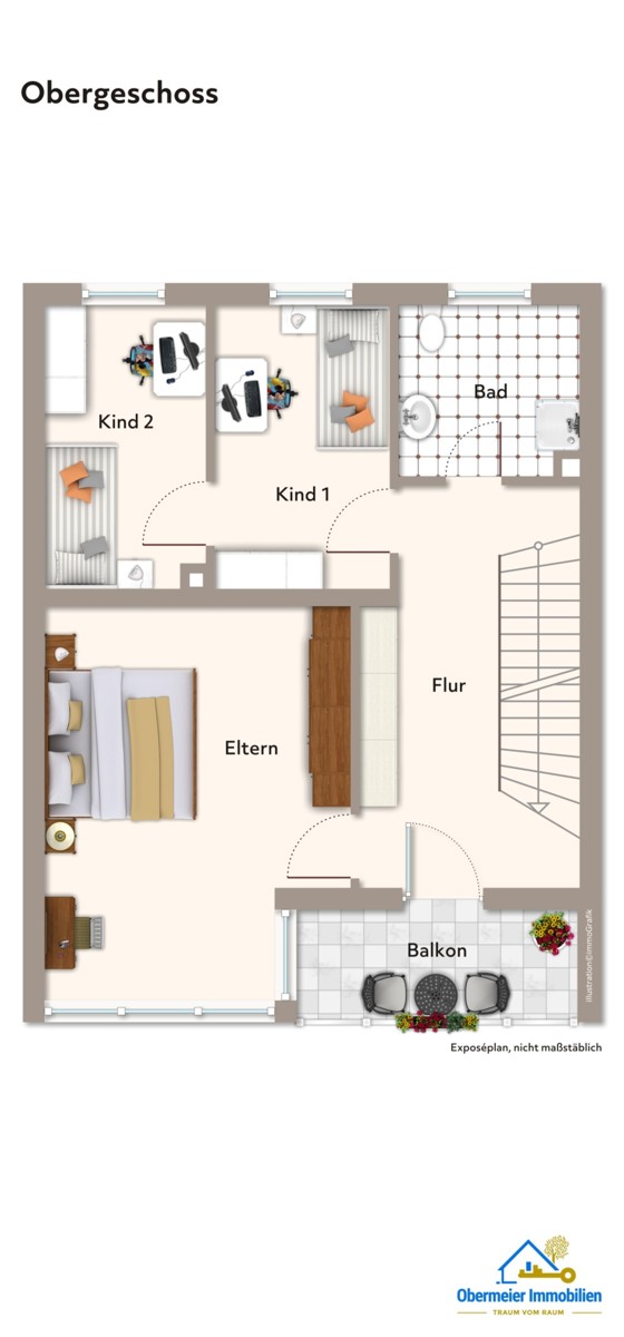 Obergechoss Einfamilienhaus Regensburg