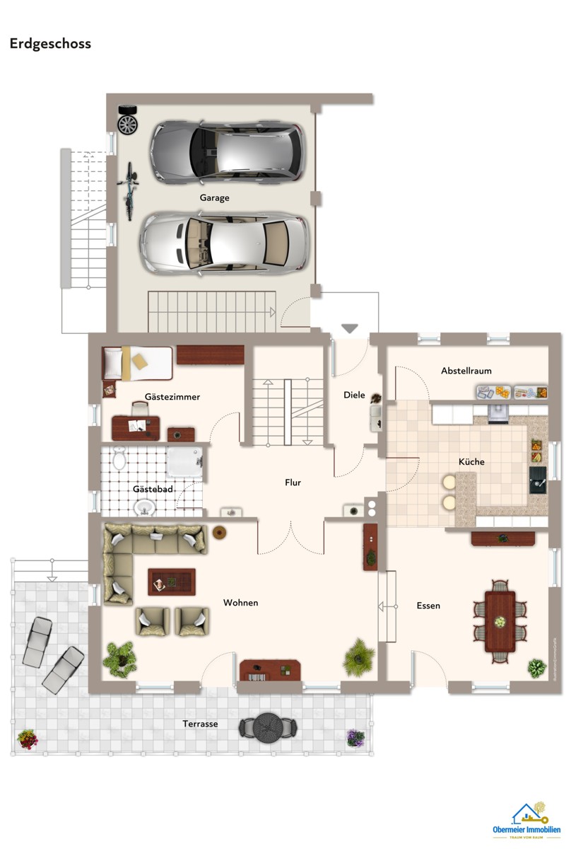  Einfamilienhaus Bernhardswald / K�rn