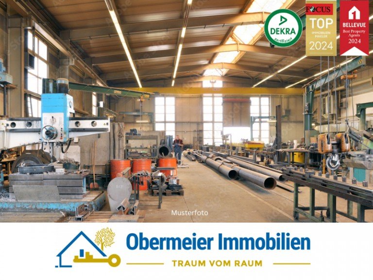 Musterfoto Neutraubling Halle Moderne Industriefl�chen mit Krantechnik und vielseitigen B�rofl�chen in Neutraubling