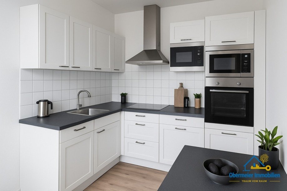 Nachher/Kochen Dachgeschosswohnung Schierling