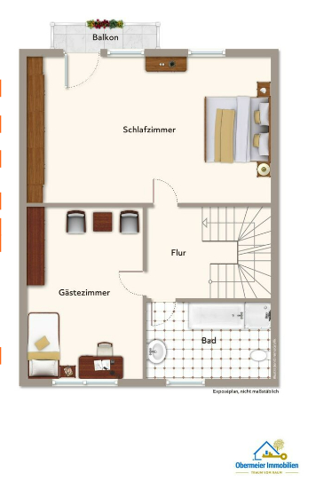 Obergeschoss Einfamilienhaus Regensburg
