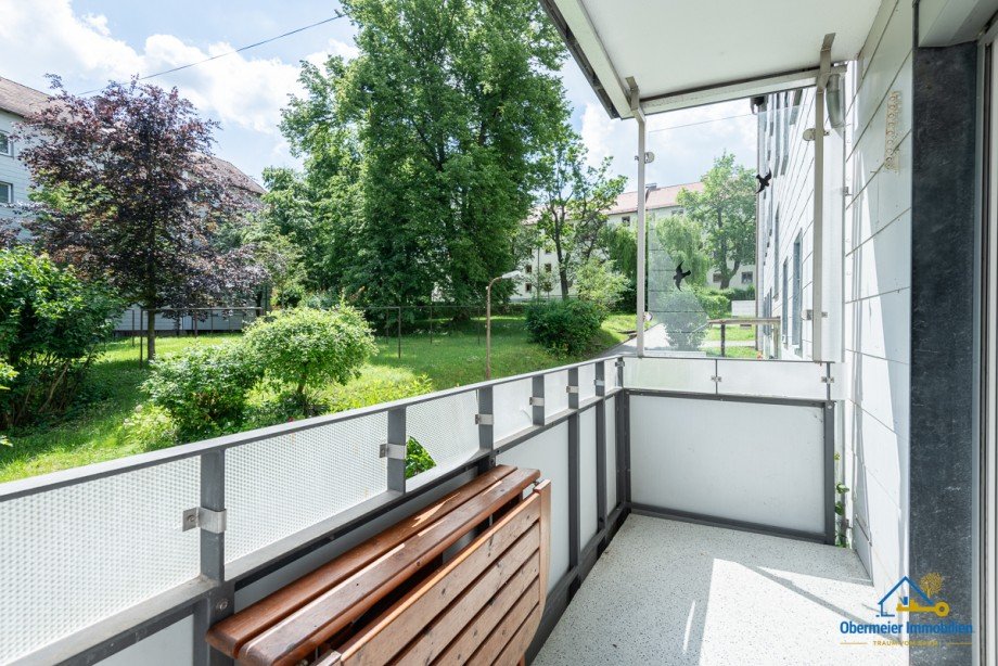 Balkon Erdgeschosswohnung Regensburg