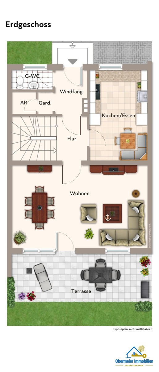  Reihenmittelhaus Regensburg / Wutzlhofen