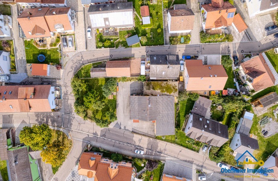 Vogelperspektive Wohngrundst�ck Regenstauf / Steinsberg