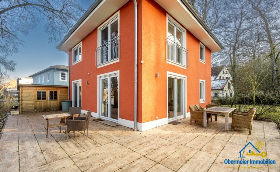 Au�enansicht West Einfamilienhaus Burglengenfeld