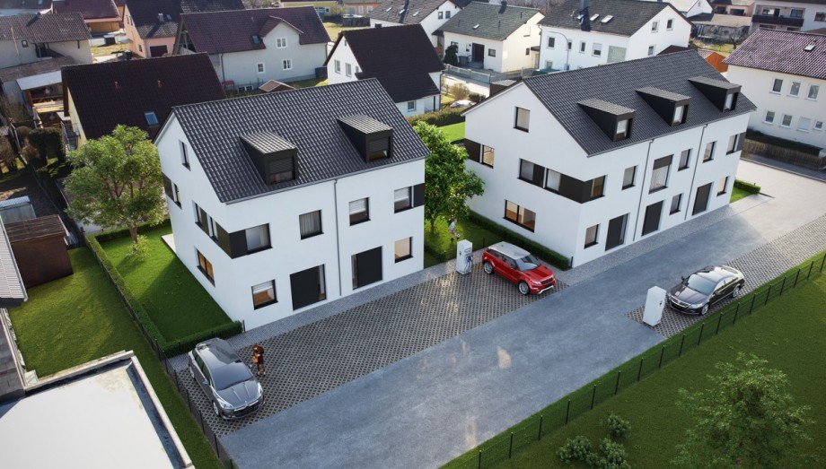 Vogelperspektive Maisonettewohnung Regenstauf / Diesenbach