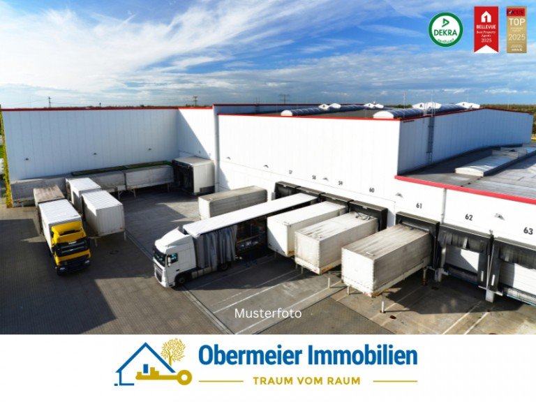Musterfoto Neutraubling Lager Logistikhalle mit integriertem B�rogeb�ude und modernster Ausstattung