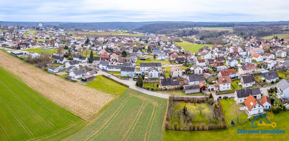 Vogelperspektive Wohngrundst�ck Ihrlerstein