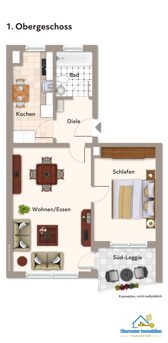 1.Obergeschoss Etagenwohnung Regensburg