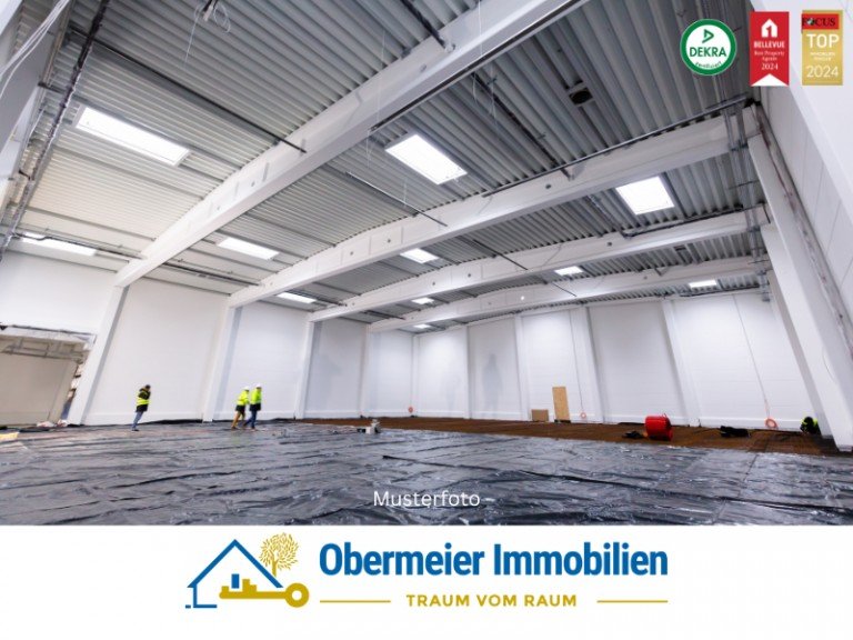 Musterfoto Schwandorf Halle Top-gepflegtes Gewerbeanwesen mit Vermietung und Kaufoption