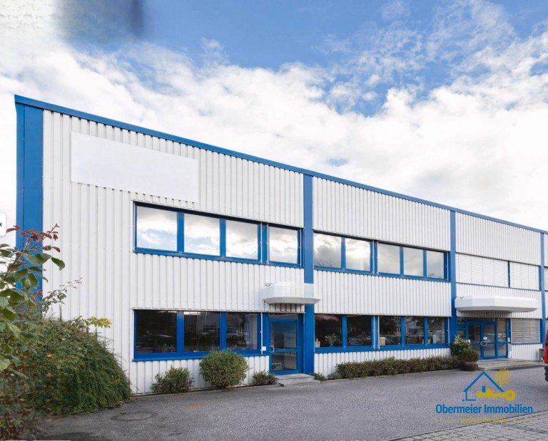 Geb�udeansicht Regensburg Lager Gewerbefl�che mit Showroom-Charakter und Lagerhalle zu vermieten