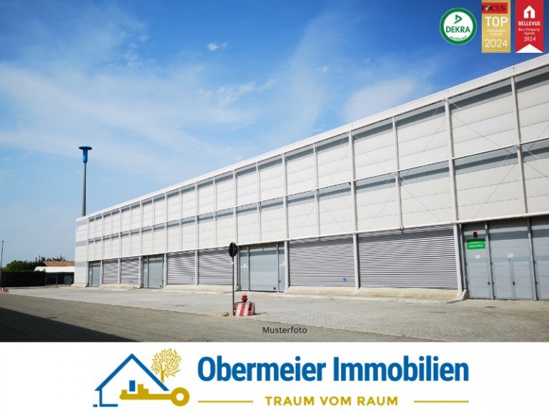 Musterfoto Kelheim Halle / Lager / Produktion Flexible Nutzung: Hallen und Wohnr�ume in idyllischer Umgebung bei Kelheim