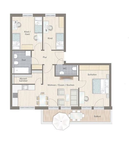 2.OG Etagenwohnung Burglengenfeld