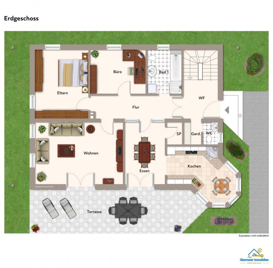 Erdgeschoss Einfamilienhaus Neustadt an der Donau / M�hlhausen