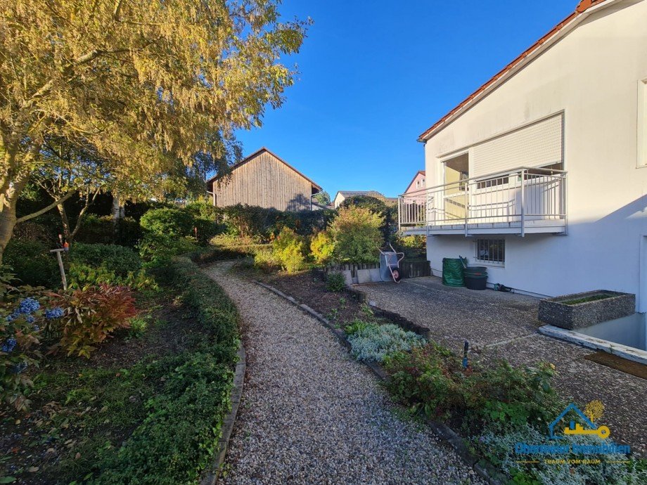 Gartenansicht Bungalow Lappersdorf