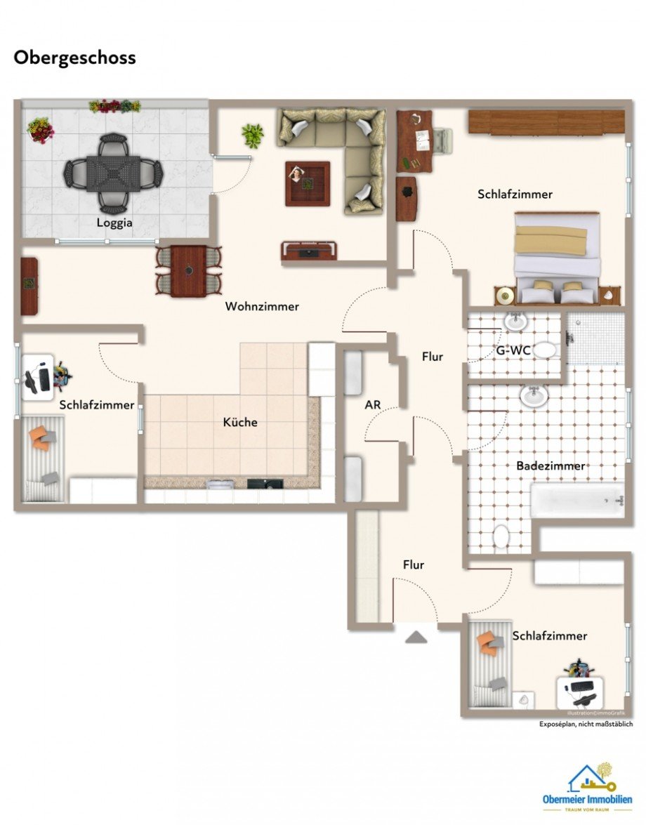  Etagenwohnung Altenthann