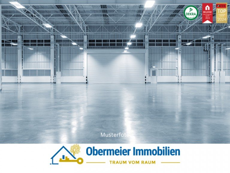 Musterfoto Hemau Lager Neuwertige Lagerhalle mit Freifl�che - Ideal f�r Logistik und Gewerbe