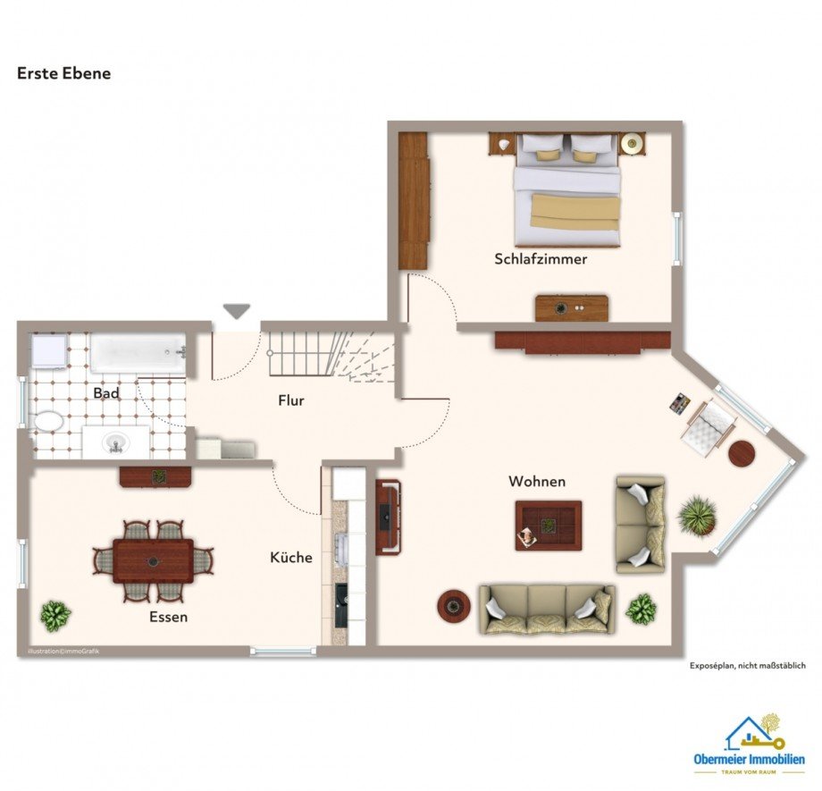 2. OG Dachgeschosswohnung Burglengenfeld
