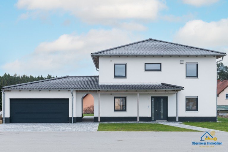 Au�enansicht Bodenw�hr Einfamilienhaus Energieeffizienter Erstbezug: Traumhaftes Einfamilienhaus mit Doppelgarage und Garten