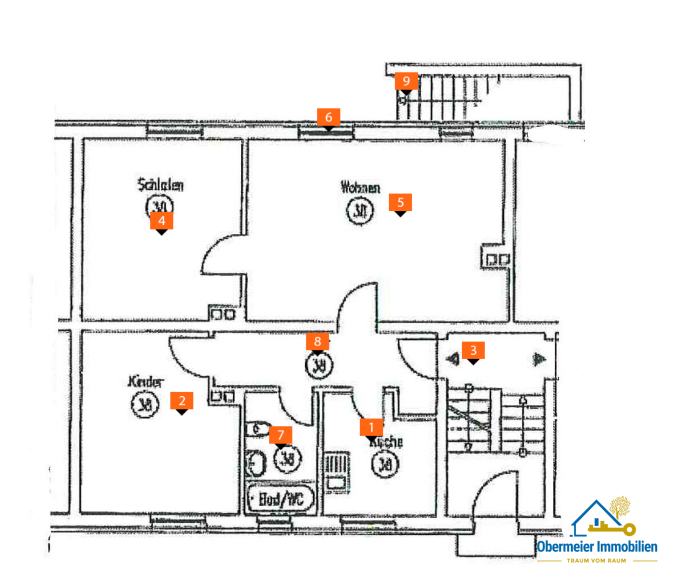 xSkizze Erdgeschosswohnung Regensburg