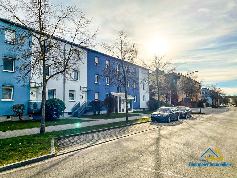 Au�enansicht Neutraubling Etagenwohnung 3- Zimmer-Eigentumswohnung mit S�d-Loggia in ruhiger Lage