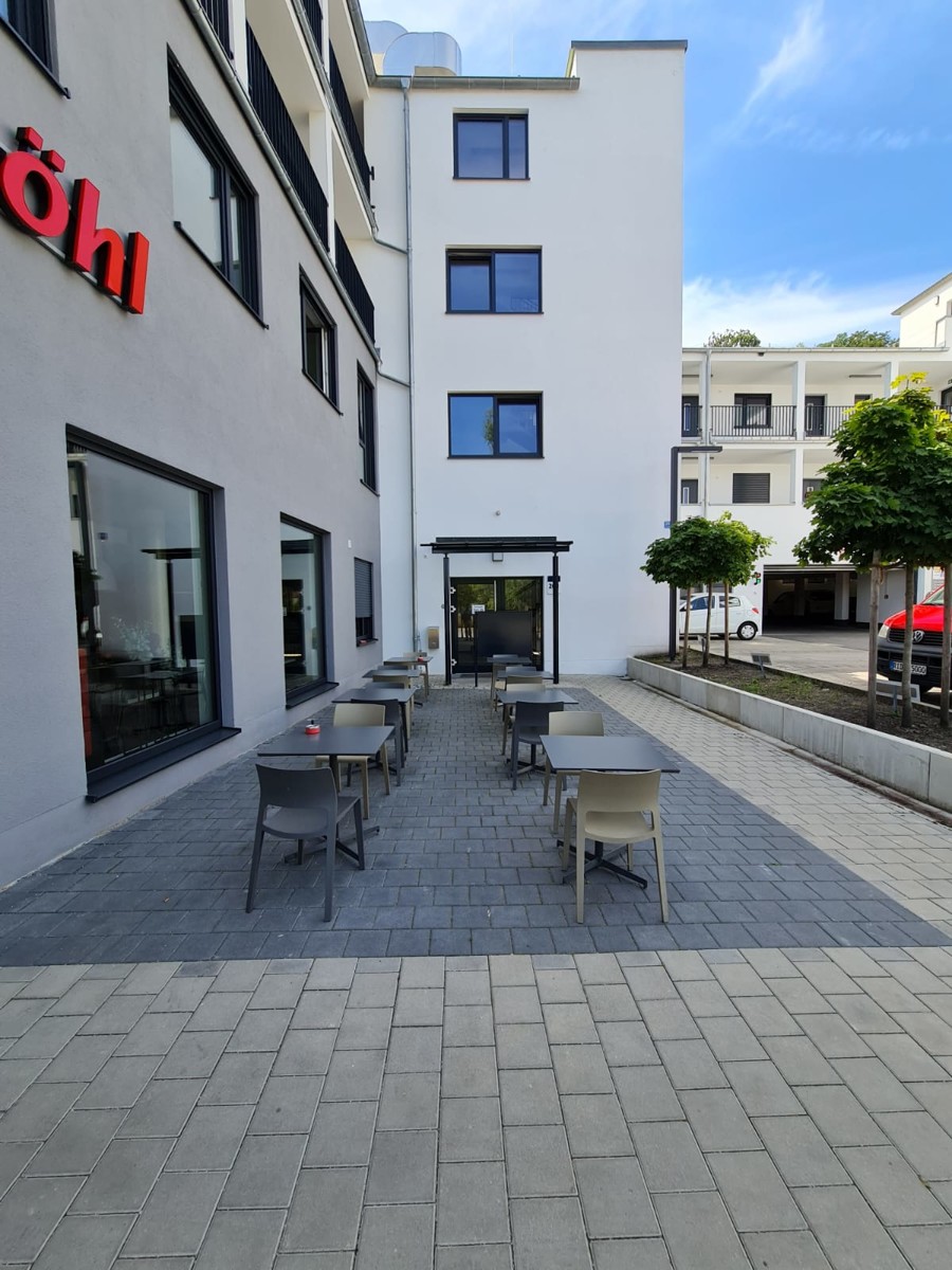 Hauseingang Penthousewohnung Kelheim