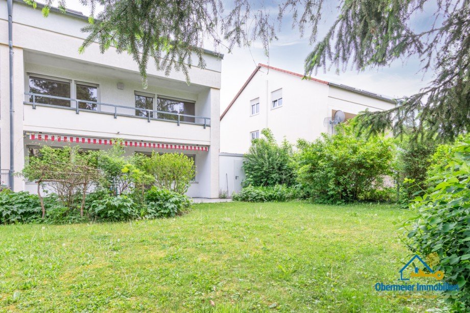 Hausansicht/Garten Doppelhaush�lfte Regensburg