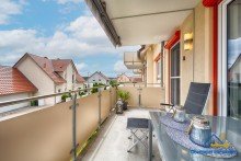 Balkon Elegante 3-Zimmer-Wohnung mit Aufzug, Balkon und edler Innenausstattung